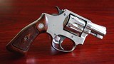 S&W Regulation Police Model of 1953 Snub Nose .32 S&W Long - Factory Nickel - Flat Latch - Pre-Model 31 - 9 of 20