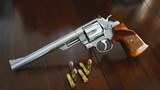 Smith & Wesson Model 629-1 – 8” .44 Magnum – Stainless Steel – Like New S&W - 1 of 20