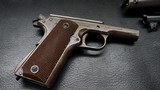 1943 COLT M1911A1 .45 ACP - 1911 WWII Tanker Rig - Battle Worn US Property GI Bring Back - 17 of 20