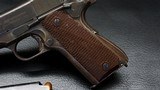 1943 COLT M1911A1 .45 ACP - 1911 WWII Tanker Rig - Battle Worn US Property GI Bring Back - 6 of 20