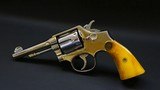 Smith & Wesson Victory Model .38 S&W Special – Excellent War Trophy Circa 1944 - Aged Patina Grips With Deep Brass Medallions - 1 of 16