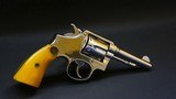 Smith & Wesson Victory Model .38 S&W Special – Excellent War Trophy Circa 1944 - Aged Patina Grips With Deep Brass Medallions - 6 of 16