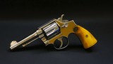 Smith & Wesson Victory Model .38 S&W Special – Excellent War Trophy Circa 1944 - Aged Patina Grips With Deep Brass Medallions - 2 of 16