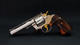 A Frielich 1952 Nickel Colt "Python" Official Police .38 Special