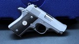 Colt Mustang Stainless Series 80 POCKETLITE 380 ACP As New In The Box - 7 of 13