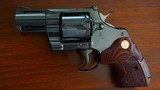 Colt Python - 1978 - Original Royal Blue Finish - Mother-of-Pearl Grips