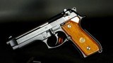 Beretta 92F in Italian Factory Soft Case - Made in Italy - 1985 No Import Stamp - Wood Grips - Like New Unfired - 2 of 20