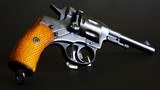 M1895 Nagant Matching Revolver - 1944 Tula Hammer & Star - 7.62x38mmR - Leather Holster - 8 of 13