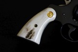 1981 Royal Blue 4” Colt Python ~ Blue Stag Grips ~ Bucheimer Shoulder Rig - Image 14 of 20