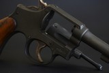 SMITH & WESSON VICTORY MODEL .38 S&W - WWII U.S. PROPERTY GHD FLAMING BOMB - Image 9 of 11