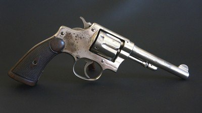 Smith & Wesson Hand Ejector 3rd Model .32 S&W Long / .32 Colt New Police - Post WWI – Prohibition Era 1921 - Image 7 of 19