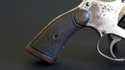 Smith & Wesson Hand Ejector 3rd Model .32 S&W Long / .32 Colt New Police - Post WWI – Prohibition Era 1921 - Image 8 of 19