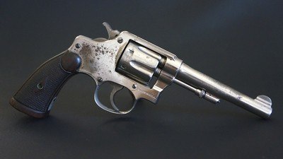 Smith & Wesson Hand Ejector 3rd Model .32 S&W Long / .32 Colt New Police - Post WWI – Prohibition Era 1921 - Image 6 of 19