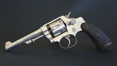 Smith & Wesson Hand Ejector 3rd Model .32 S&W Long / .32 Colt New Police - Post WWI – Prohibition Era 1921 - Image 1 of 19