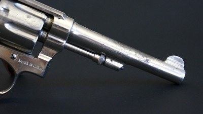 Smith & Wesson Hand Ejector 3rd Model .32 S&W Long / .32 Colt New Police - Post WWI – Prohibition Era 1921 - Image 10 of 19