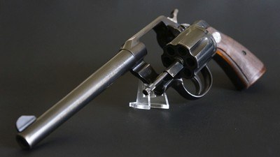 Colt Official Police “N.Y.S.C.D.” .38 Special 6” Heavy Barrel - Image 8 of 13