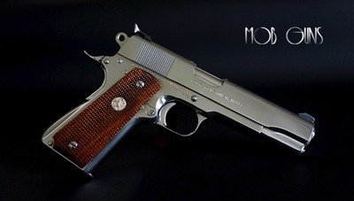 1985 COLT 1911 BSS Government Model .45 MARK IV Bright Stainless - NEW & UNFIRED - Image 8 of 11