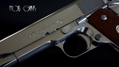 1985 COLT 1911 BSS Government Model .45 MARK IV Bright Stainless - NEW & UNFIRED - Image 5 of 11