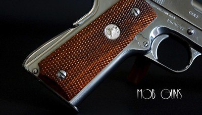 1985 COLT 1911 BSS Government Model .45 MARK IV Bright Stainless - NEW & UNFIRED - 1 of 2 - Image 9 of 11