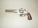 SMITH & WESSON SECOND MODEL SCHOFIELD SA REVOLVER w/ HOLSTER - 6 of 15