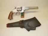 SMITH & WESSON SECOND MODEL SCHOFIELD SA REVOLVER w/ HOLSTER - 1 of 15