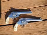 SMITH& WESSON . 44 DOUBLE ACTION FIRST MODEL CAL. 44 S&W RUSSIAN CARTRIDGE - 1 of 12