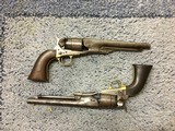 Two 1860 Colt Army 4 Screw W/ Shoulder Stock matching serial number to one gun - 14 of 15