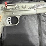 Tyler Gun Works MDF 1911 – 1 of 150 – NIB / Unfired – Springfield Garrison .45 ACP – Stag Grips – Engraved - Image 6 of 7