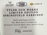 Tyler Gun Works MDF 1911 – 1 of 150 – NIB / Unfired – Springfield Garrison .45 ACP – Stag Grips – Engraved - Image 7 of 7