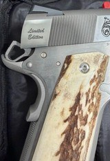 Tyler Gun Works MDF 1911 – 1 of 150 – NIB / Unfired – Springfield Garrison .45 ACP – Stag Grips – Engraved - Image 5 of 7