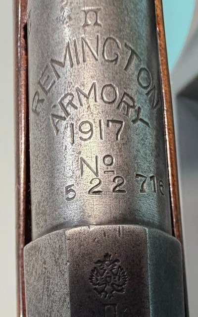 REMINGTON U.S. MODEL 1917 WWI .30-06 RIFLE – ORIGINAL MILITARY CONFIGURATION - Image 3 of 10