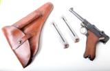 1920 DWM COMMERCIAL GERMAN LUGER RIG / 9MM / MINT - 1 of 11