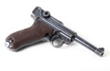 1938 S/42 NAZI MILITARY GERMAN LUGER RIG / W/ ORIGINAL AMMO / CAPTURE PAPERS - 5 of 12