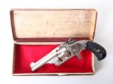 SMITH & WESSON MODEL NUMBER ONE & A HALF /
W/ ORIGINAL BOX / TOP BREAK - 1 of 9