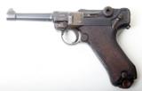 1916 DWM MILITARY GERMAN LUGER RIG W/ 2 MATCHING # MAGAZINES - 2 of 12
