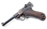 1916 DWM MILITARY GERMAN LUGER RIG W/ 2 MATCHING # MAGAZINES - 3 of 12