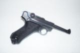 41 BYF BLACK WIDOW GERMAN LUGER RIG / ORIGINAL GRIPS/ AMMO - 5 of 9