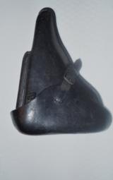 41 BYF BLACK WIDOW GERMAN LUGER RIG / ORIGINAL GRIPS/ AMMO - 9 of 9