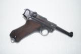 1939 CODE 42 NAZI GERMAN LUGER W/ MATCHING NUMBERED MAGAZINE - 4 of 6