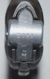 1939 CODE 42 NAZI GERMAN LUGER W/ MATCHING NUMBERED MAGAZINE - 6 of 6