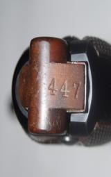 1908 DWM MILITARY GERMAN LUGER / FIRST ISSUE / W/ MATCHING MAGAZINE - 6 of 8