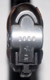 1937 S/42 NAZI GERMAN LUGER WITH MATCHING # MAGAZINE - 4 of 6