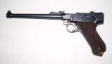1916 DWM ARTILLERY GERMAN LUGER W/ MATCHING # MAGAZINE - 2 of 10