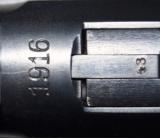 1916 DWM ARTILLERY GERMAN LUGER W/ MATCHING # MAGAZINE - 7 of 10