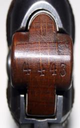 1916 DWM ARTILLERY GERMAN LUGER W/ MATCHING # MAGAZINE - 8 of 10