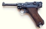 1941NAZI MAUSER BANNER POLICE GERMAN LUGER W/ MATCHING # MAGAZINE - 1 of 8