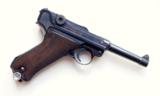 1941NAZI MAUSER BANNER POLICE GERMAN LUGER W/ MATCHING # MAGAZINE - 5 of 8