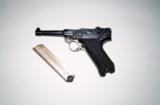 1918 ERFURT MILITARY GERMAN LUGER W/ MATCHING # MAGAZINE - 1 of 8