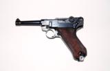 1940 CODE 42 NAZI GERMAN LUGER RIG W/ 1 MATCHING # MAGAZINE - 2 of 10