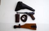 1917 DWM ARTILLERY GERMAN LUGERRIG- 1 of 9